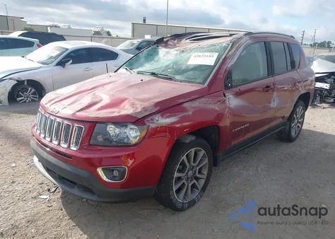 2016 Jeep Compass High Altitude Edition from USA, damaged, VIN 1C4NJCEA6GD603950